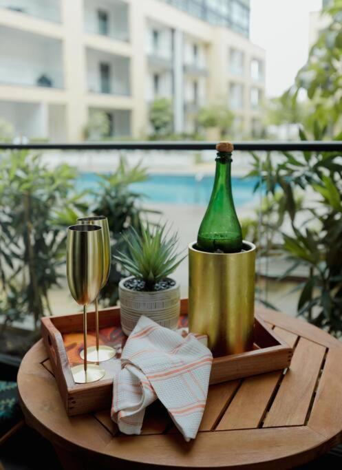 Enjoy Luxury Studio W/Pool @Embassy Gardens Акра Екстериор снимка